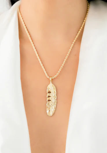 Leaf Necklace 2C