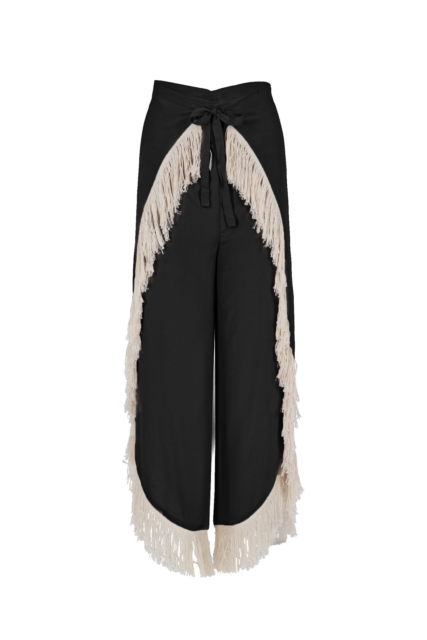 Sante Pant - Negro/Beige