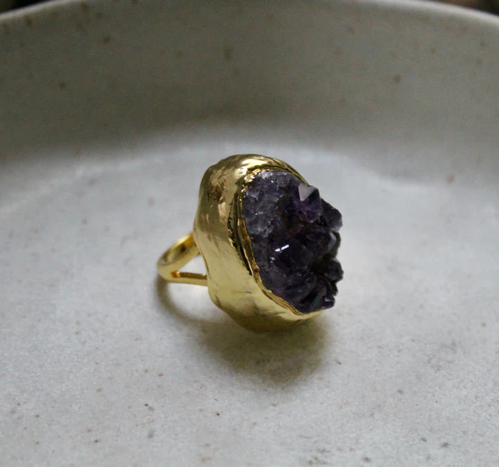Amethyst Ring 8B
