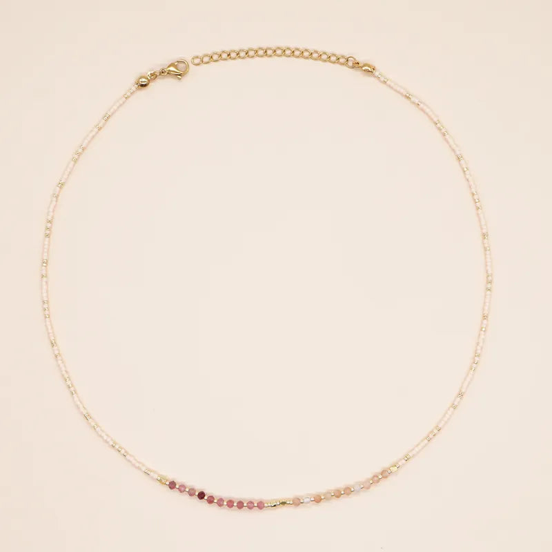 Boho Beaded Necklace