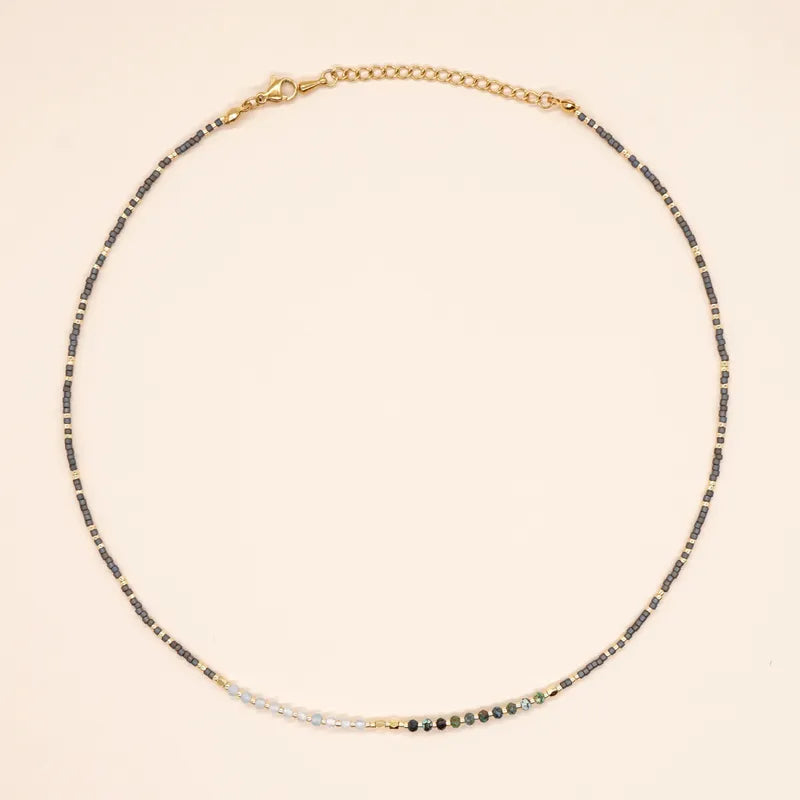 Boho Beaded Necklace