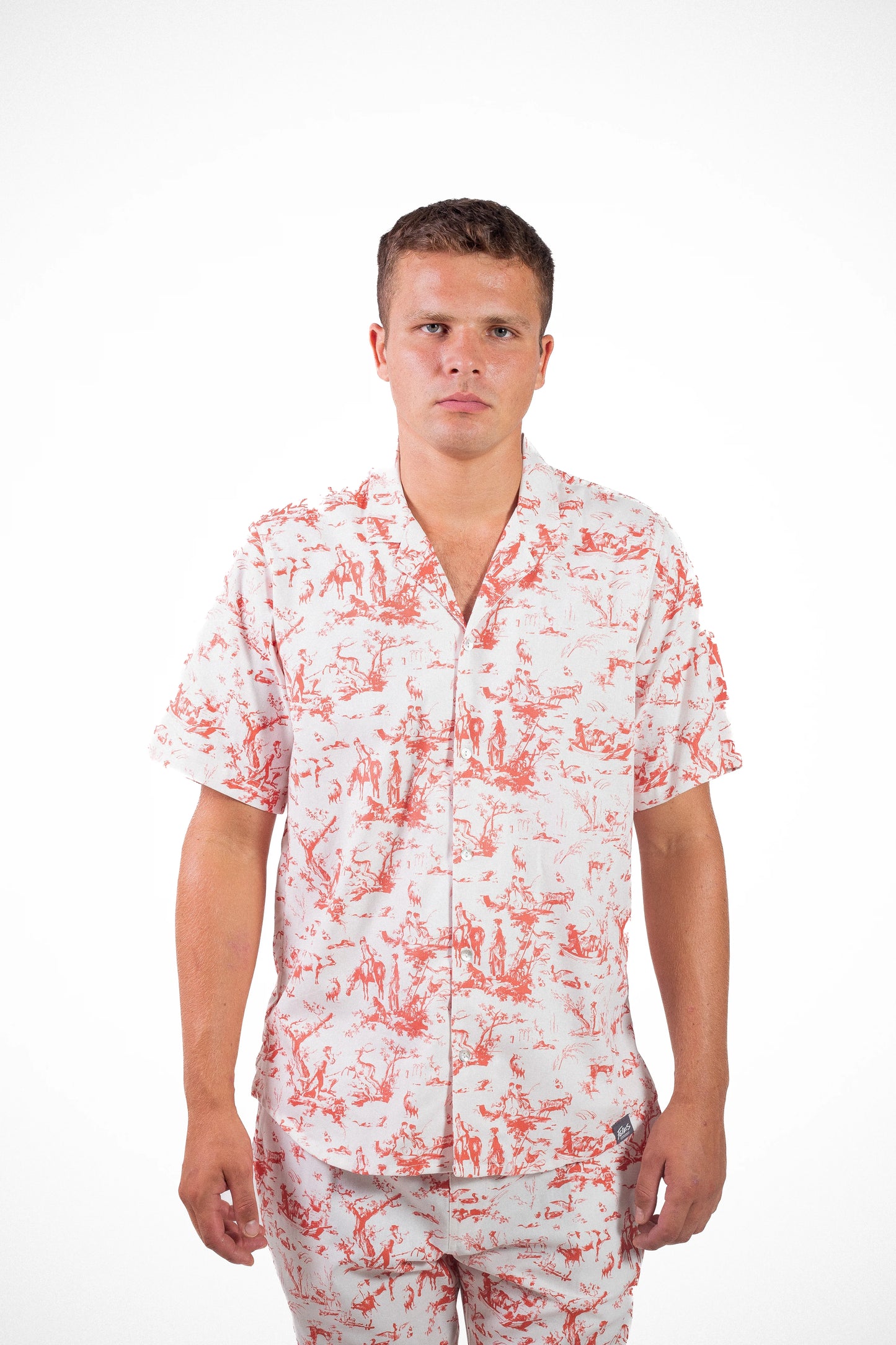 Camisa Wahaka - Lino Sienna