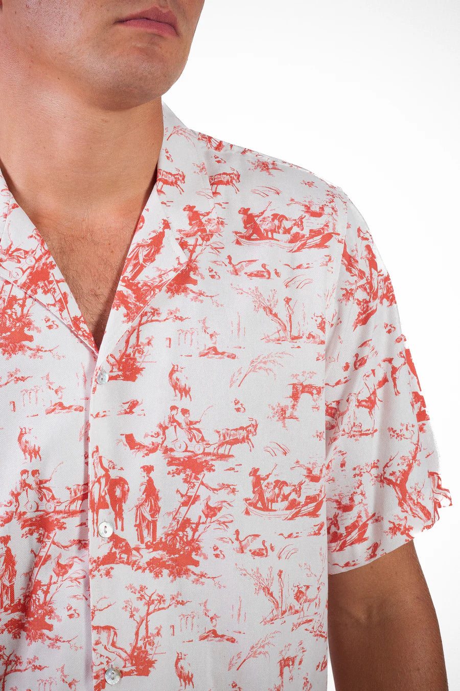 Camisa Wahaka - Lino Sienna