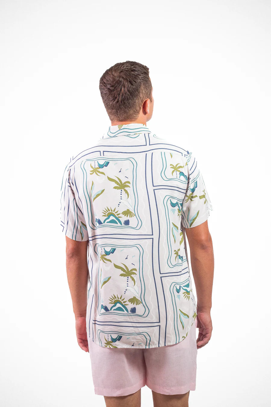 Camisa Whiskey - Eleutheria Blanco Perla