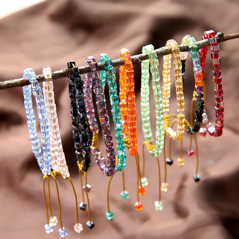 Glass Bead Bracelet