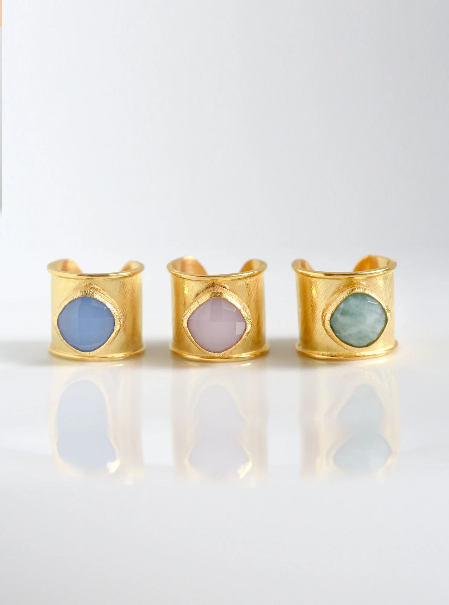 Stone Cuff Ring
