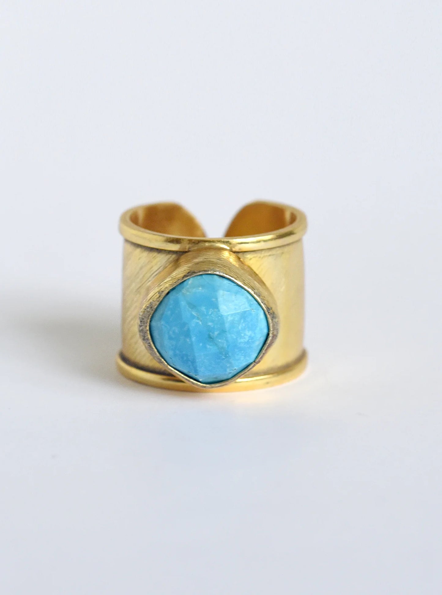 Stone Cuff Ring