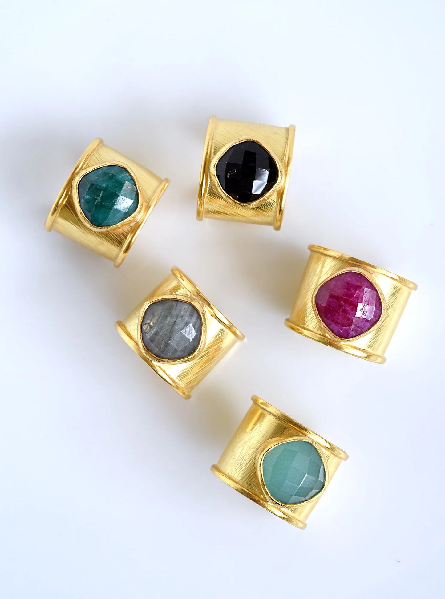 Stone Cuff Ring