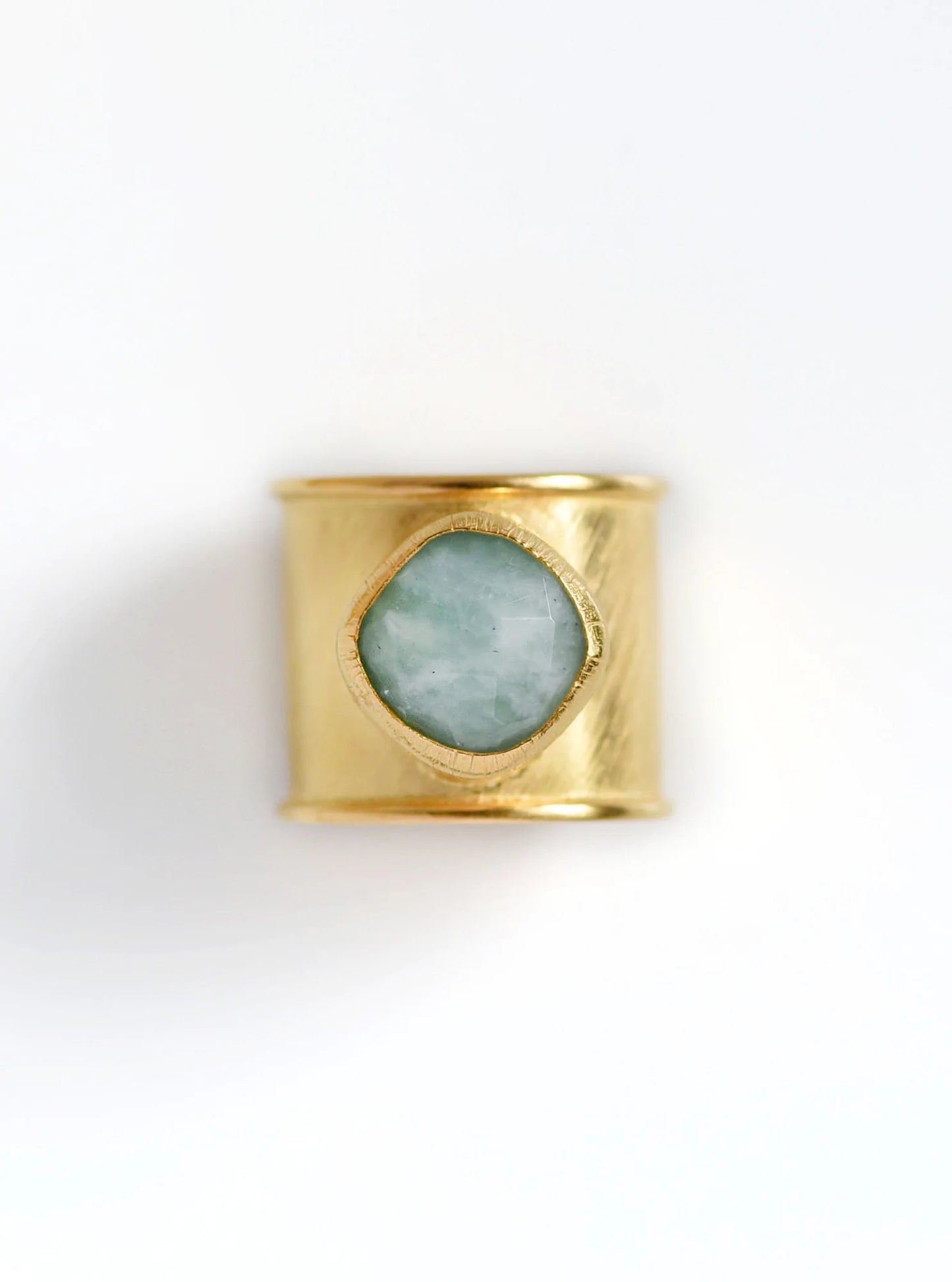 Stone Cuff Ring