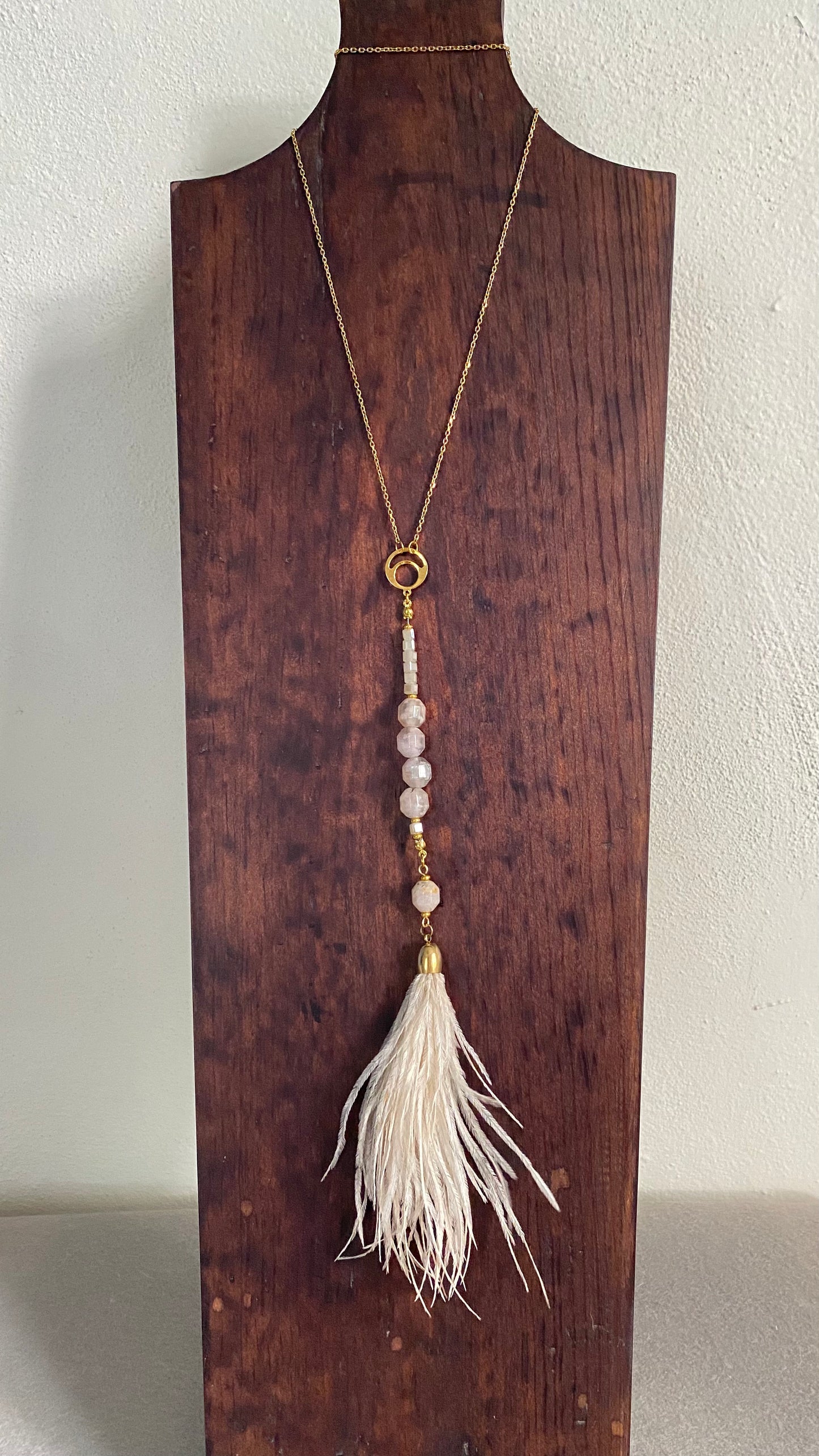 Ostrich Pendant Necklace