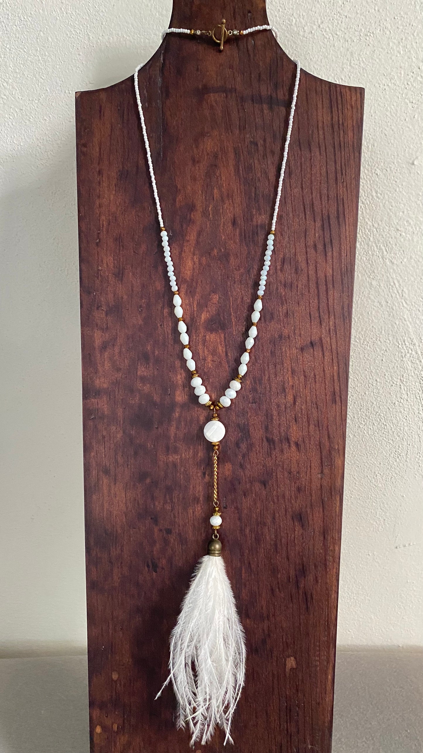 Ostrich Pendant Necklace