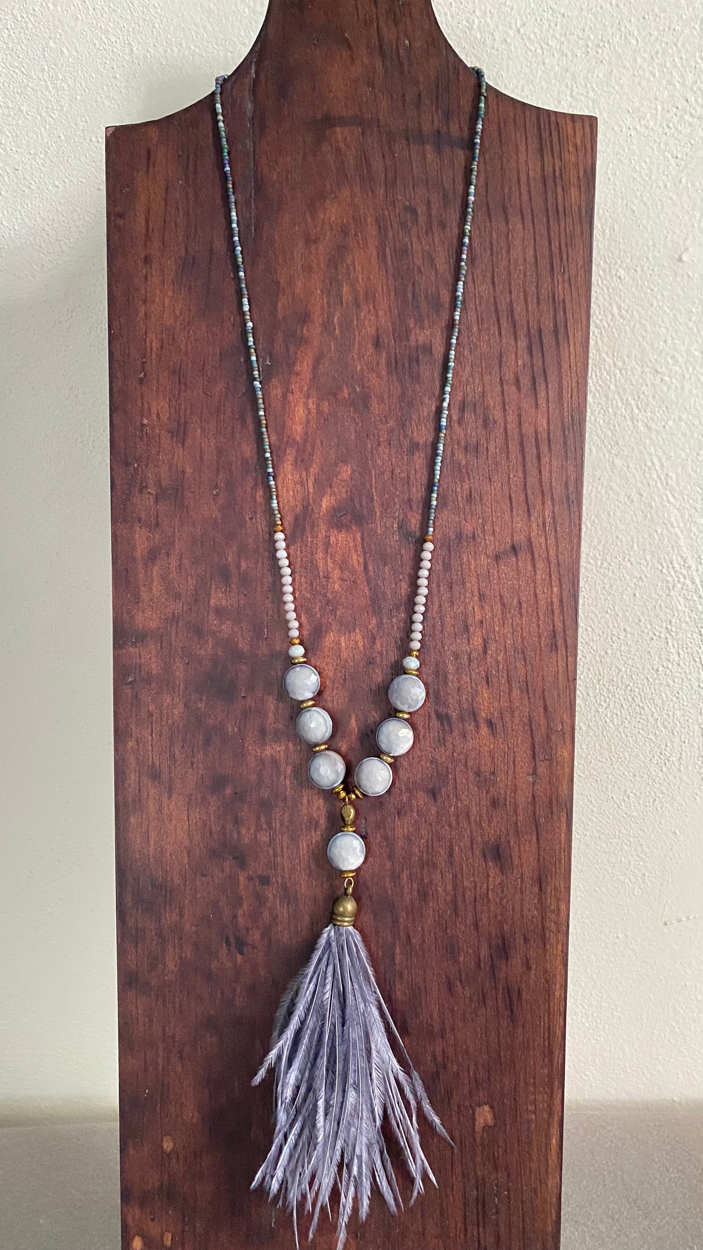 Ostrich Pendant Necklace