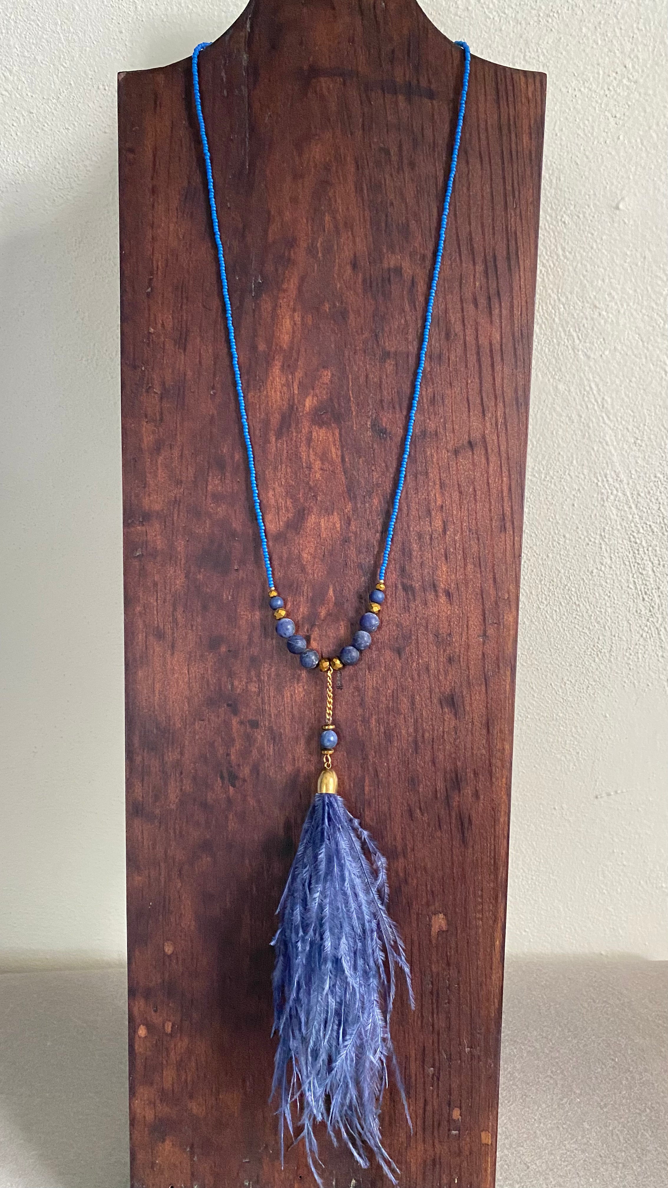 Ostrich Pendant Necklace