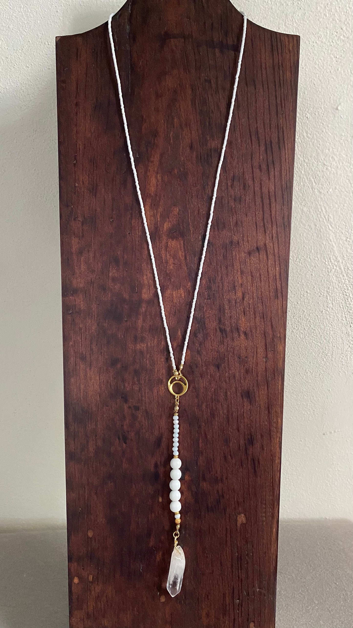 Quartz Pendant Necklace