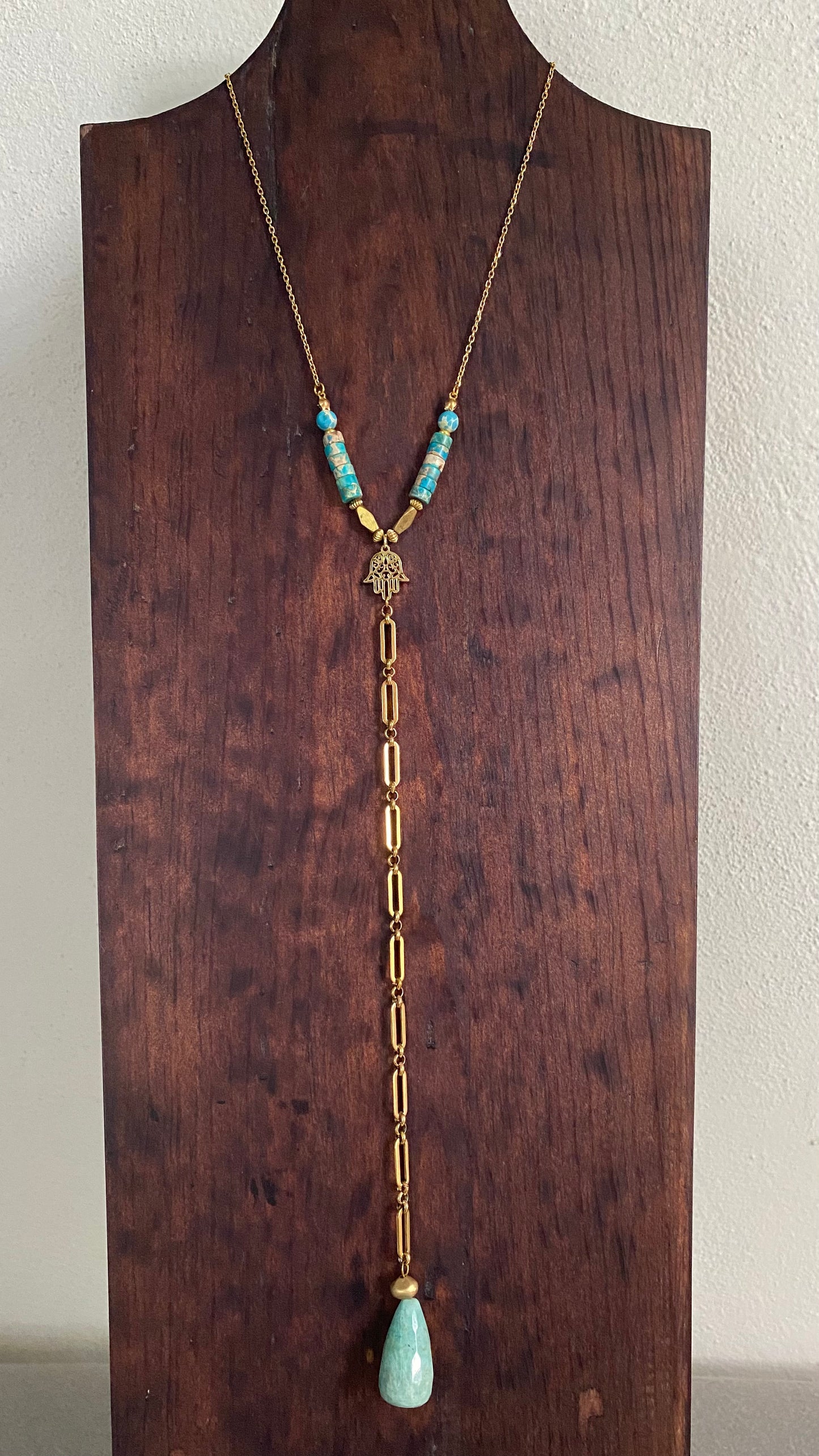 Aquamarine Pendant Necklace