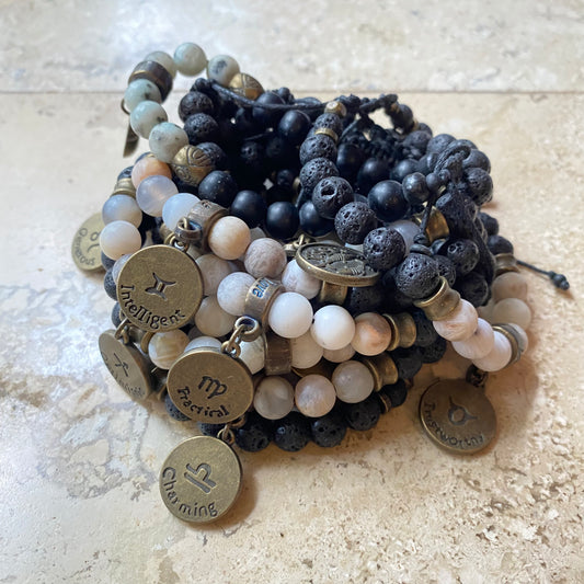 Zodiac Mens Bracelet