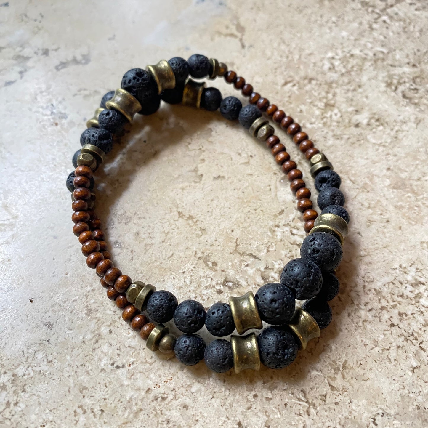 Lava Stone Bracelet
