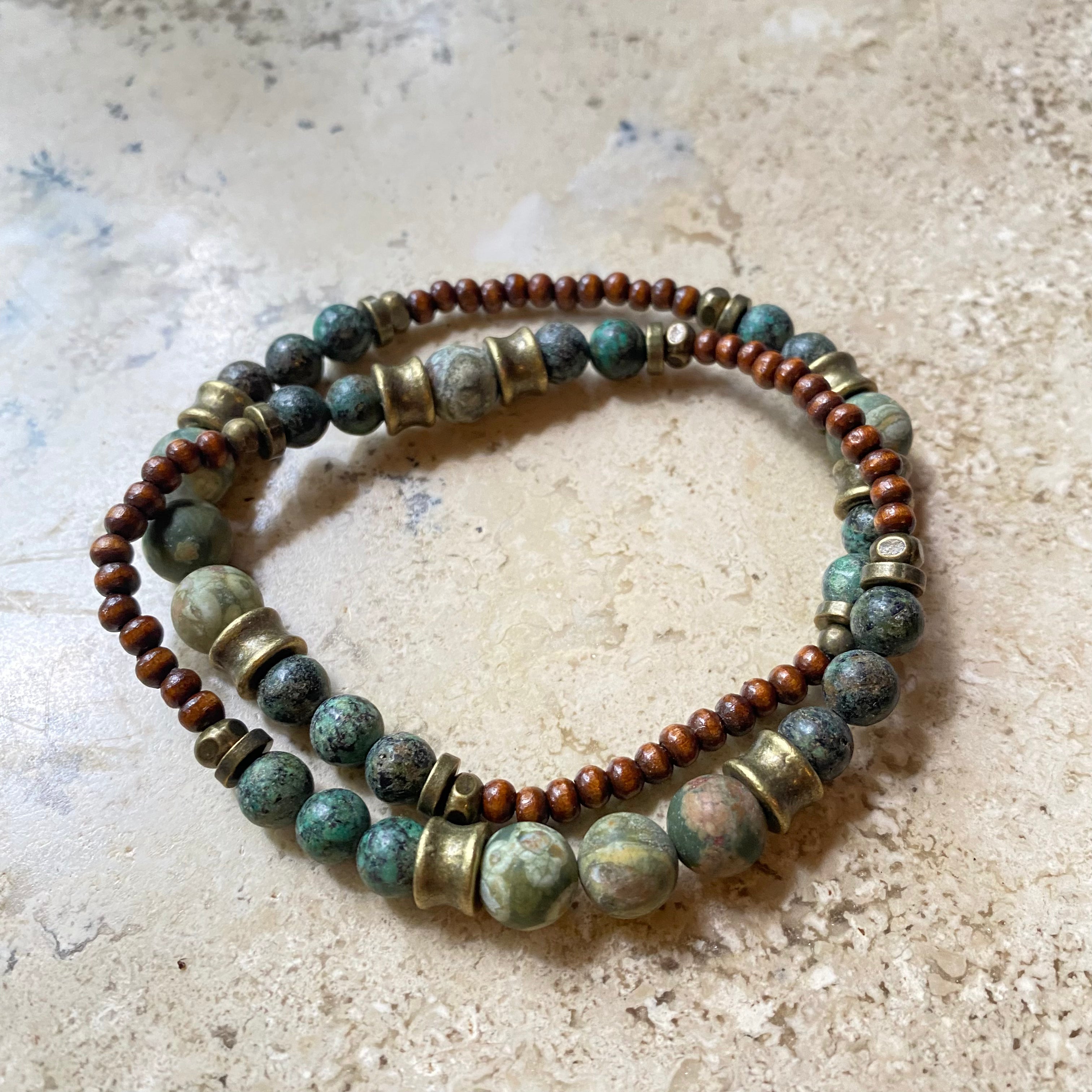 African Turqoise Bracelet