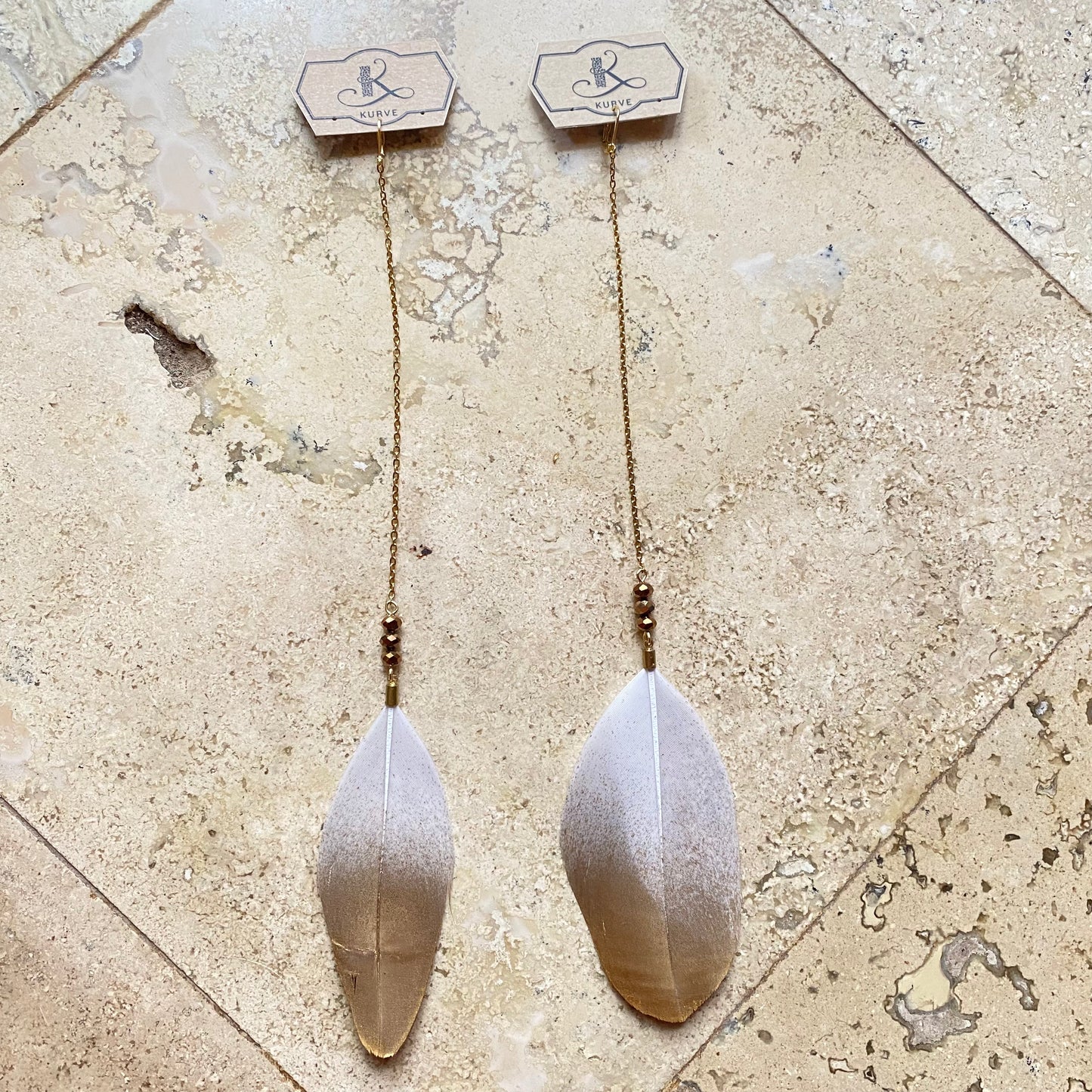 Single Feather Earring