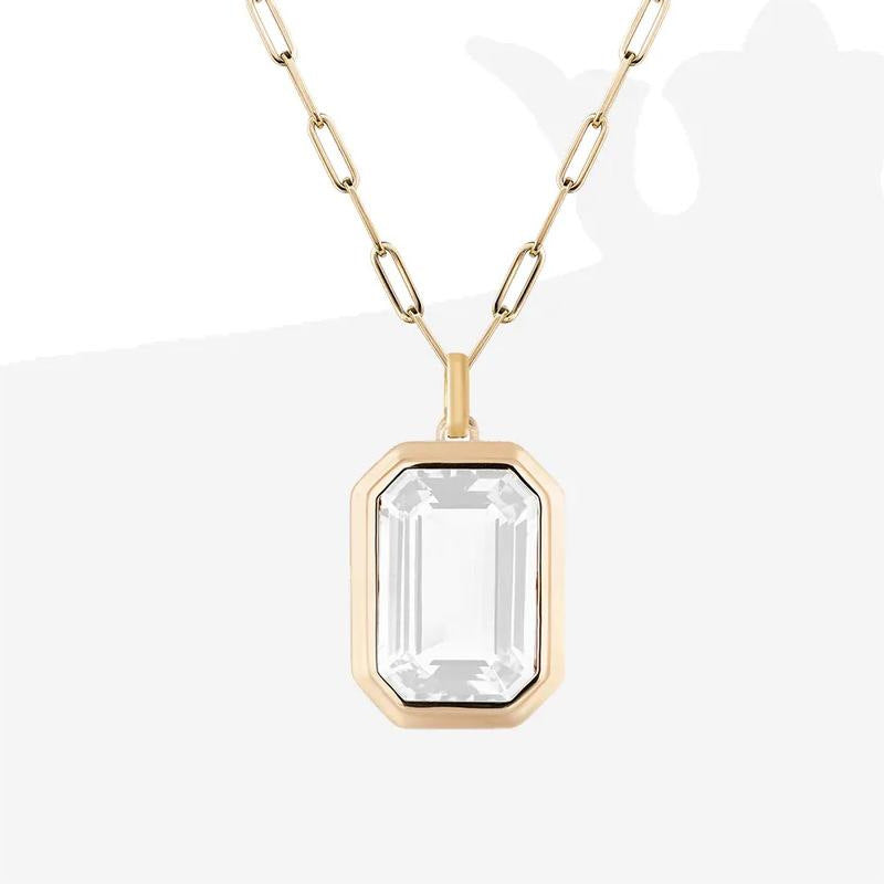 Baguette Necklace