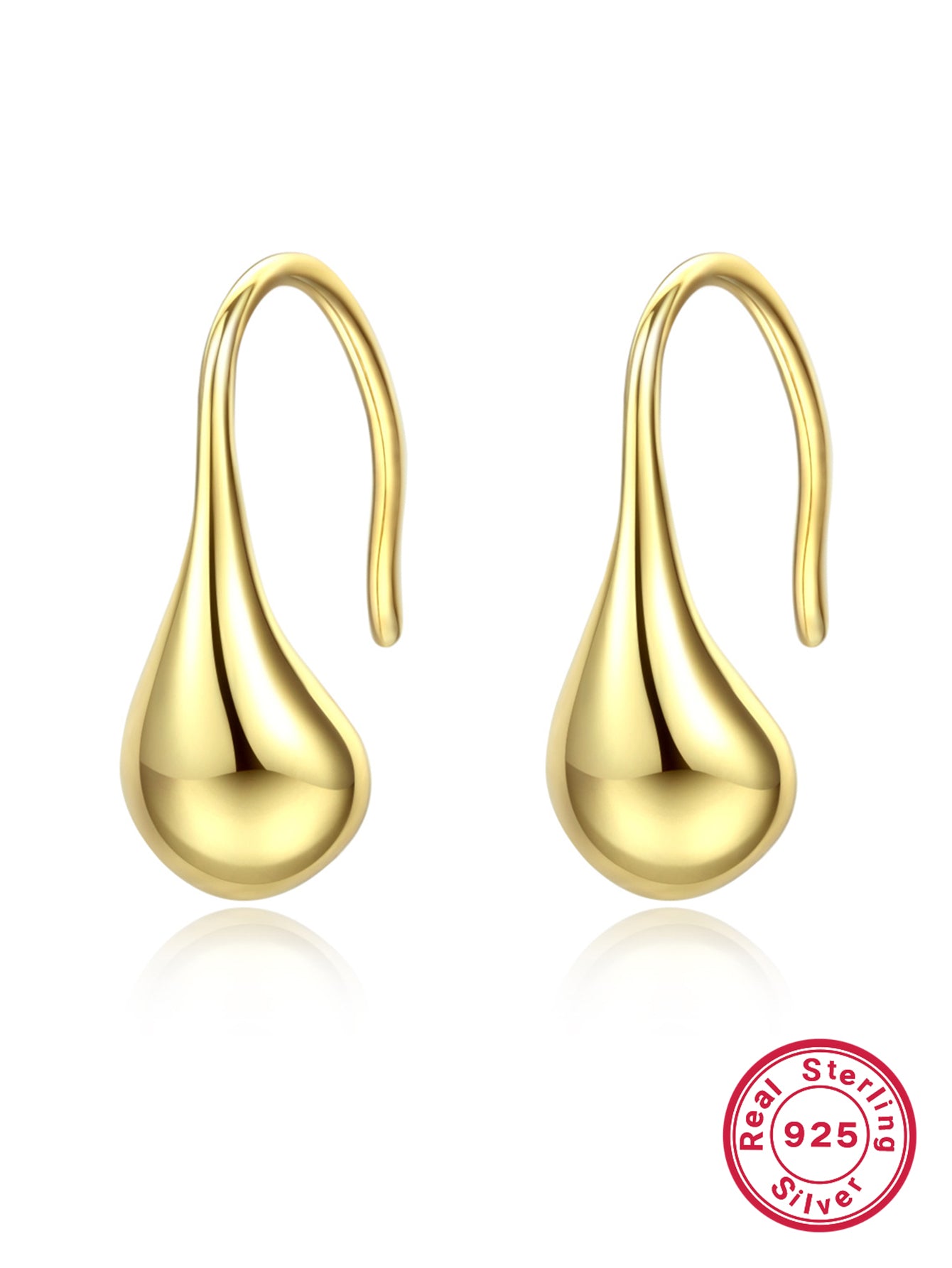 Tear Dropped Earrings