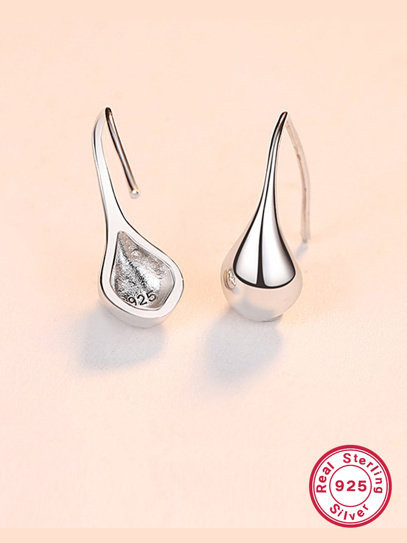 Tear Dropped Earrings