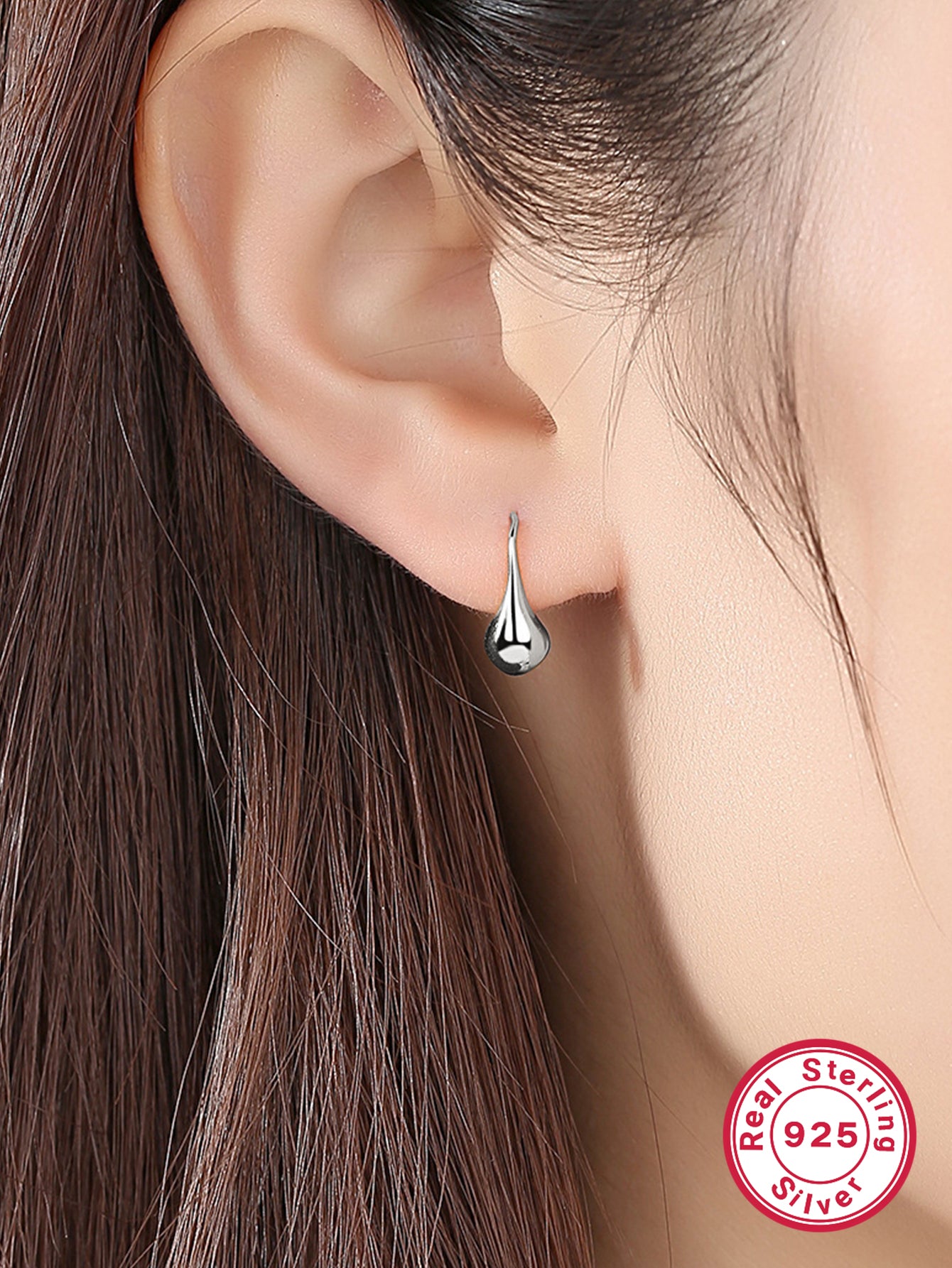 Tear Dropped Earrings