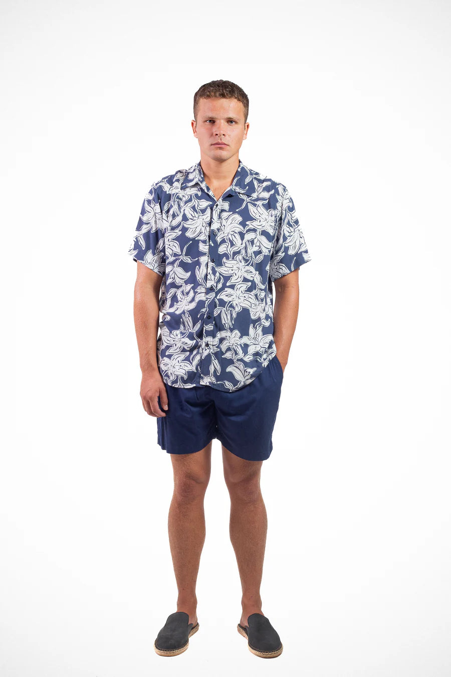 Camisa Whiskey - Montego Azul Marino