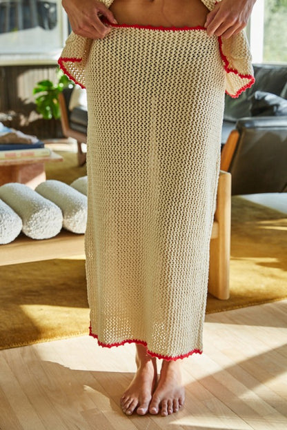 Beach Haus Knit Skirt