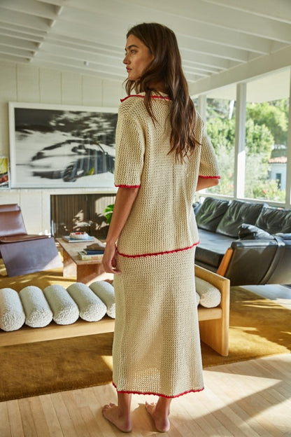 Beach Haus Knit Skirt