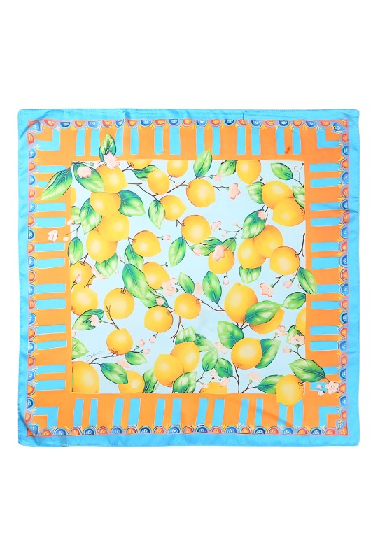 Sun-Drenched Lemon Orchard Scarf