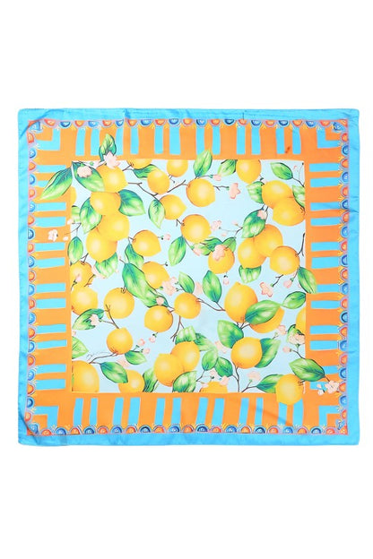 Sun-Drenched Lemon Orchard Scarf
