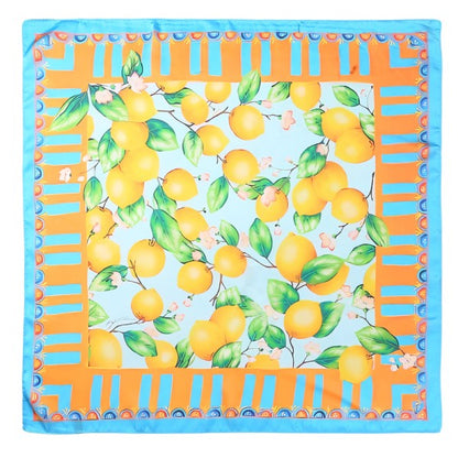 Sun-Drenched Lemon Orchard Scarf