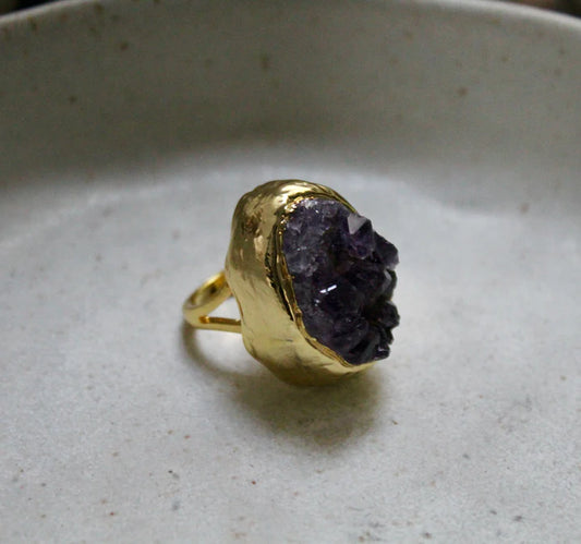 Amethyst Ring 8B