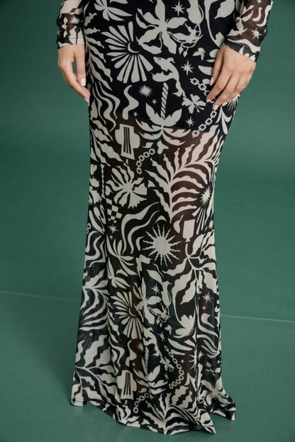 Acento Tropical Maxi Dress