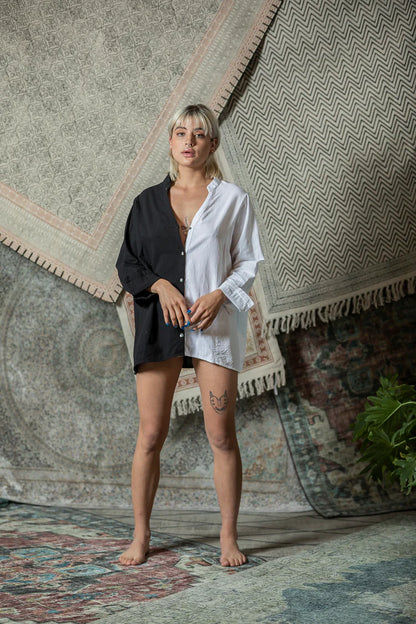 Camisa Valentina Bicolor