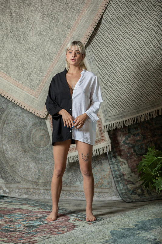 Camisa Valentina Bicolor