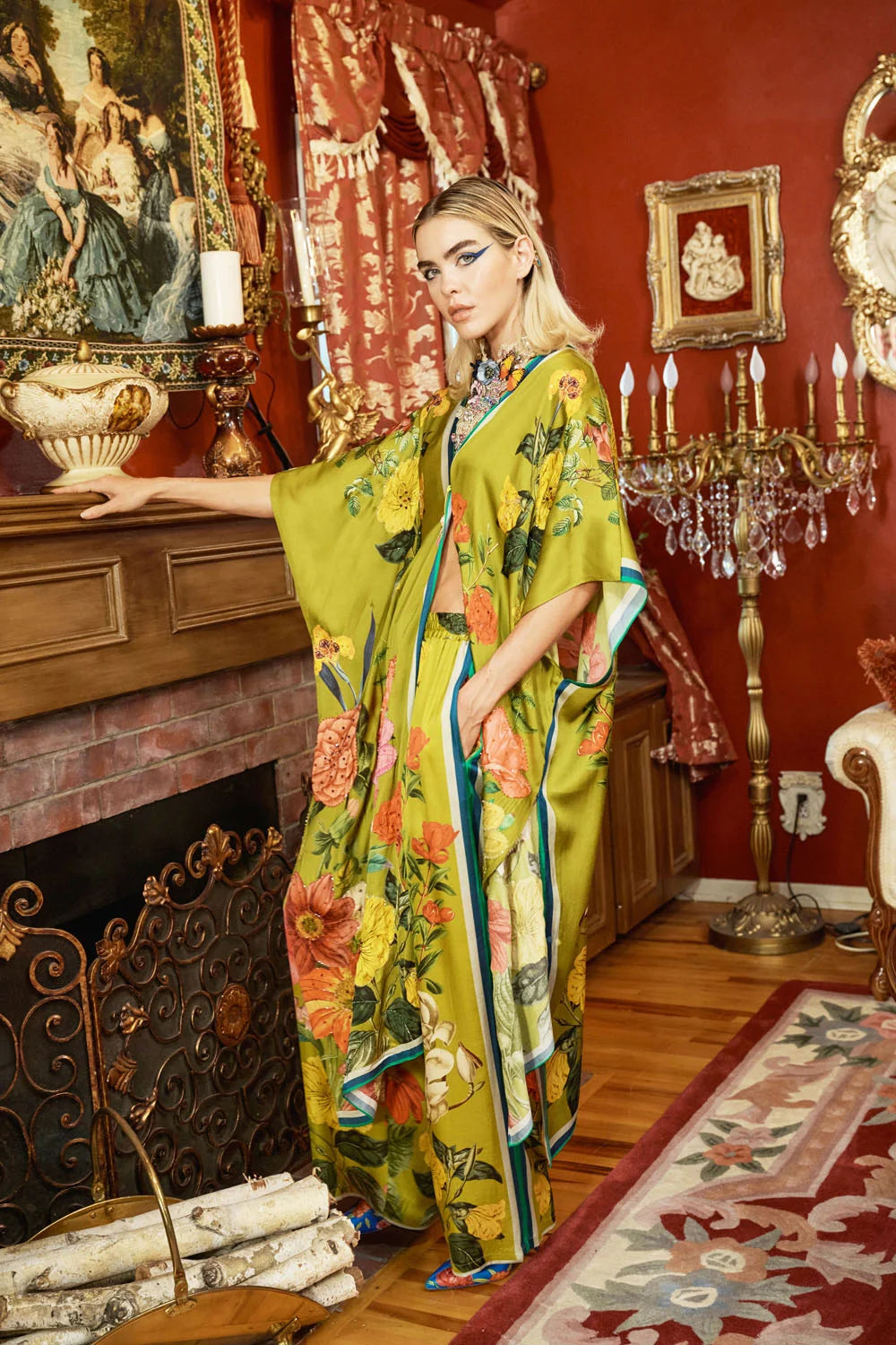 Floral Kimono
