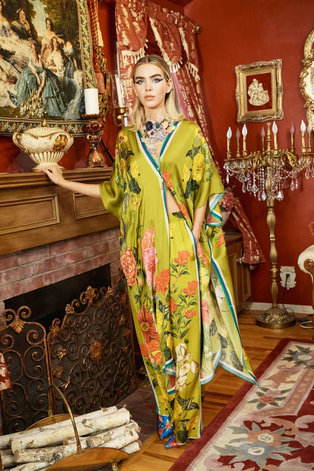 Floral Kimono