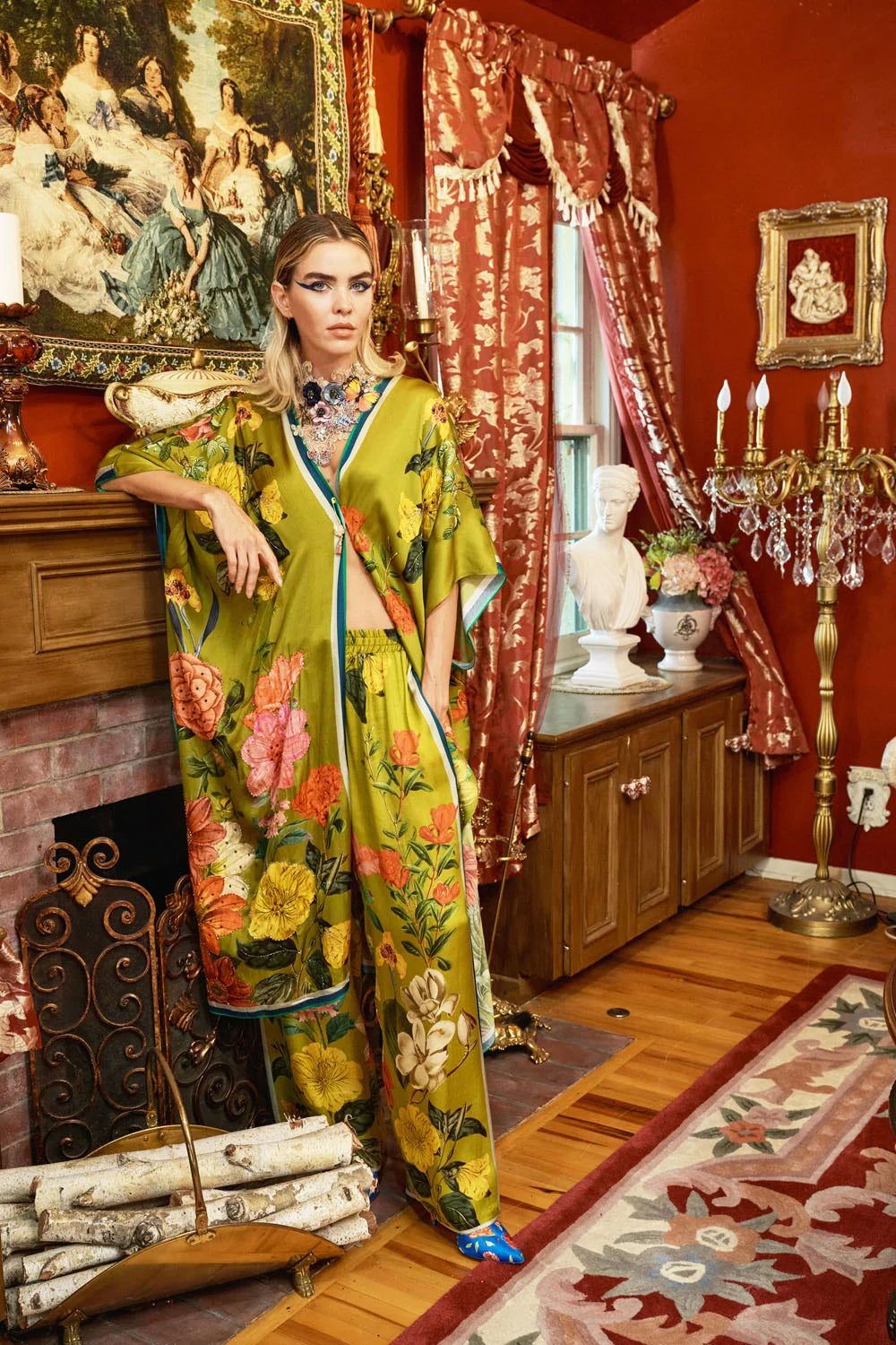 Floral Kimono