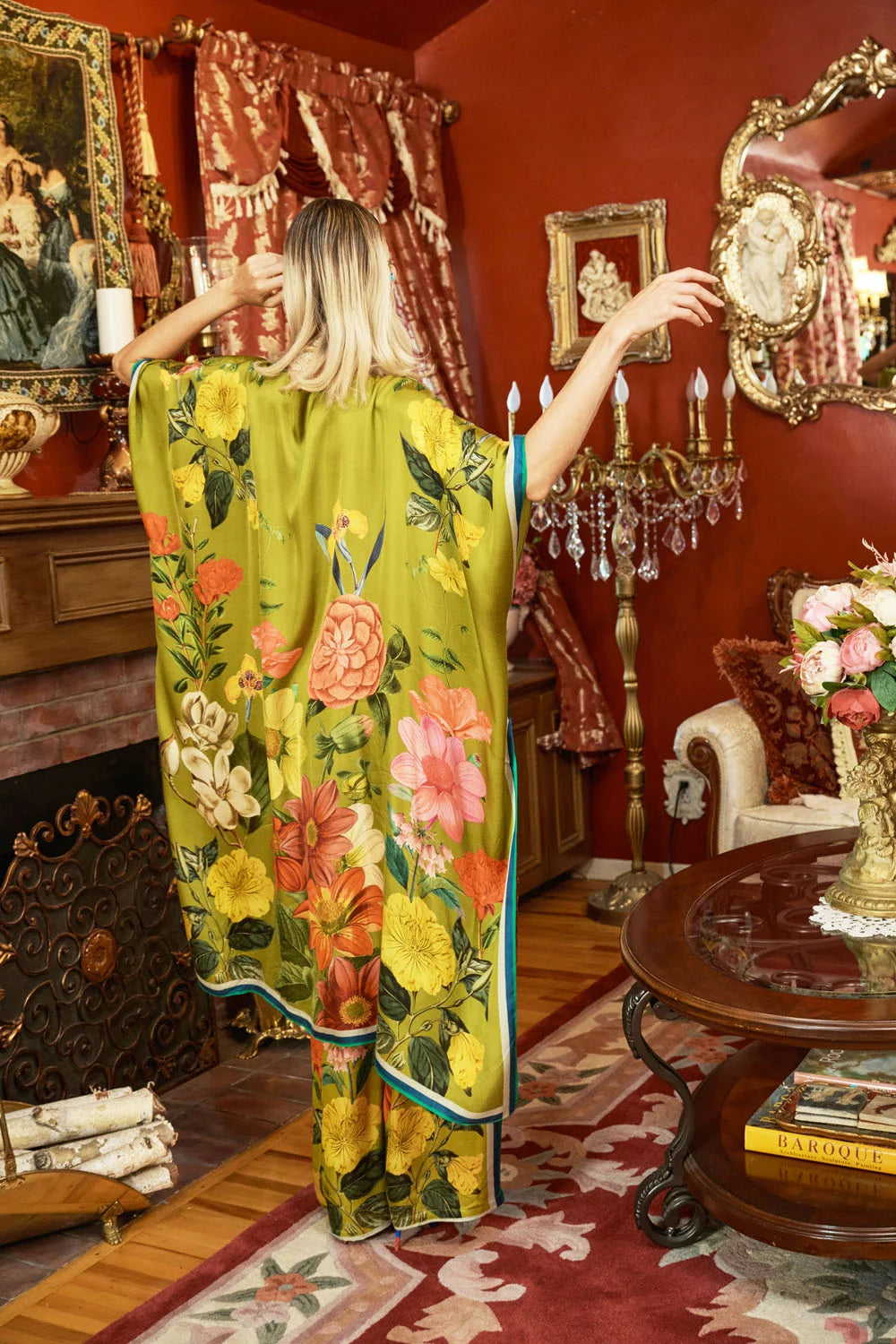 Floral Kimono