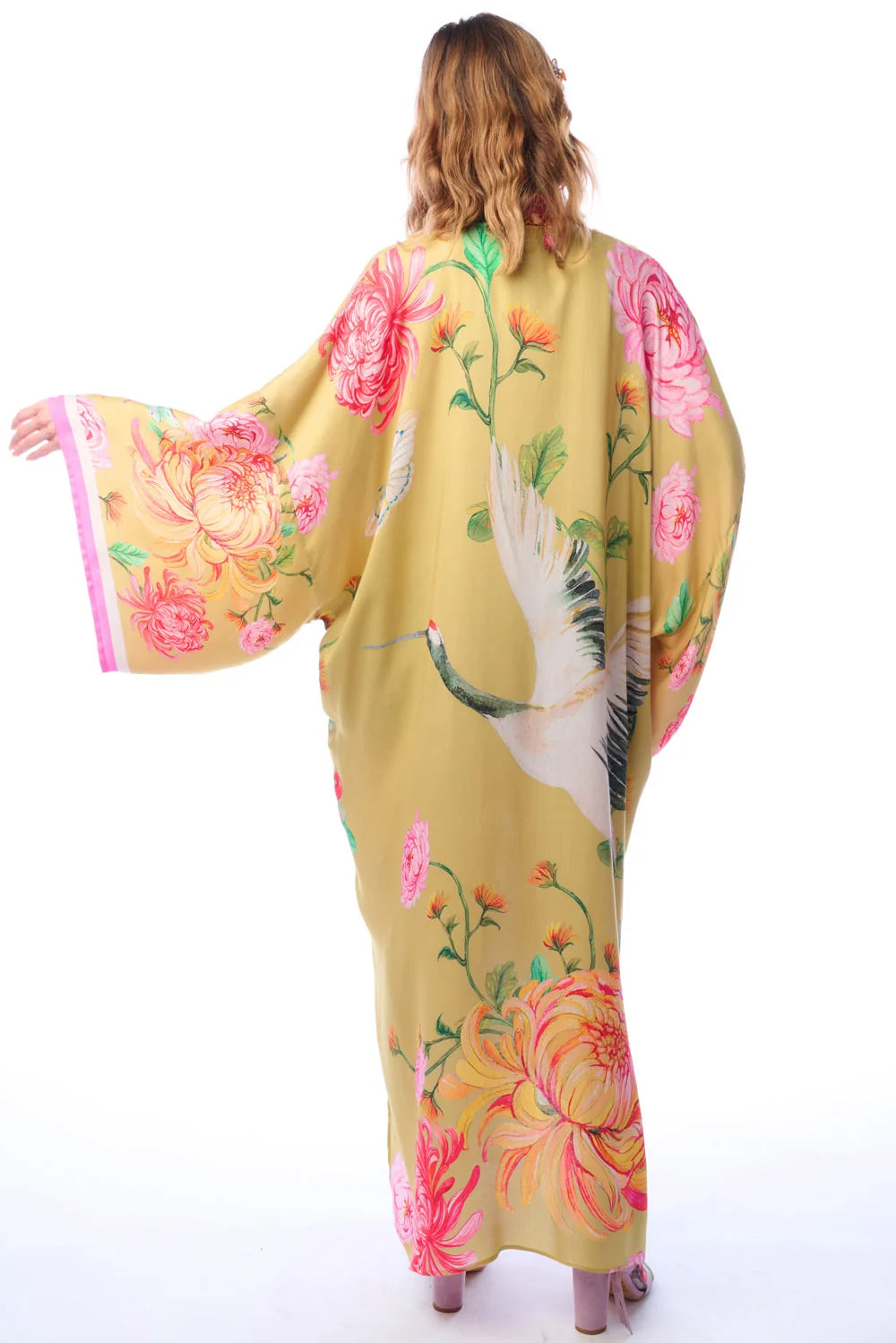 Crane Kimono