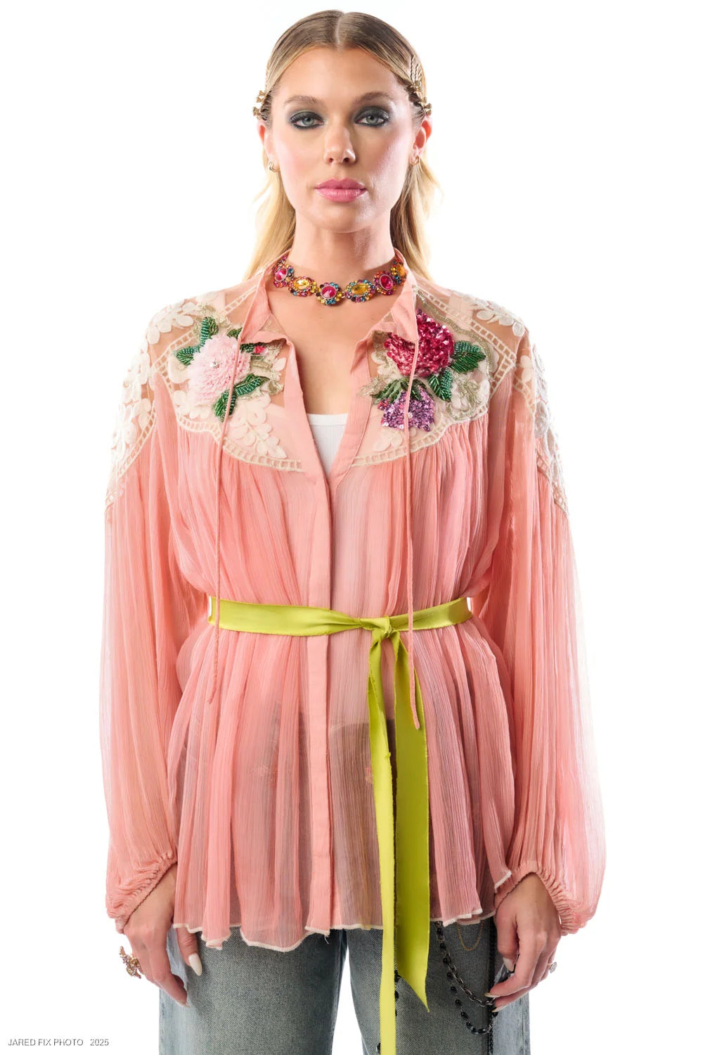 Amora Chiffon Blouse