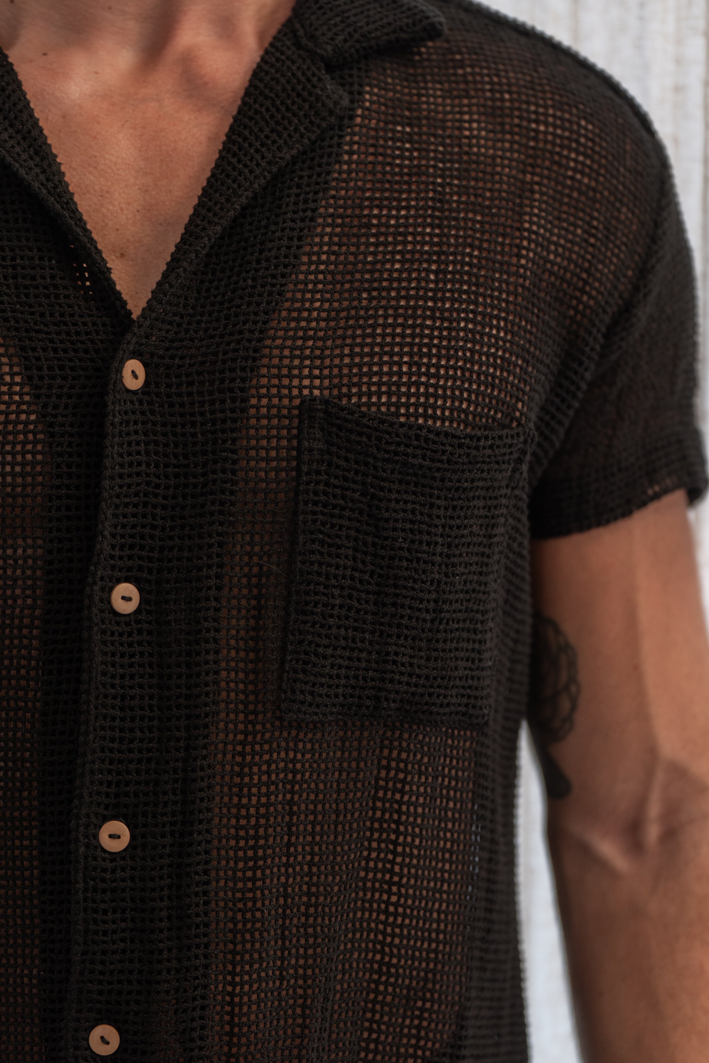 Camisa Ipanema - Negro