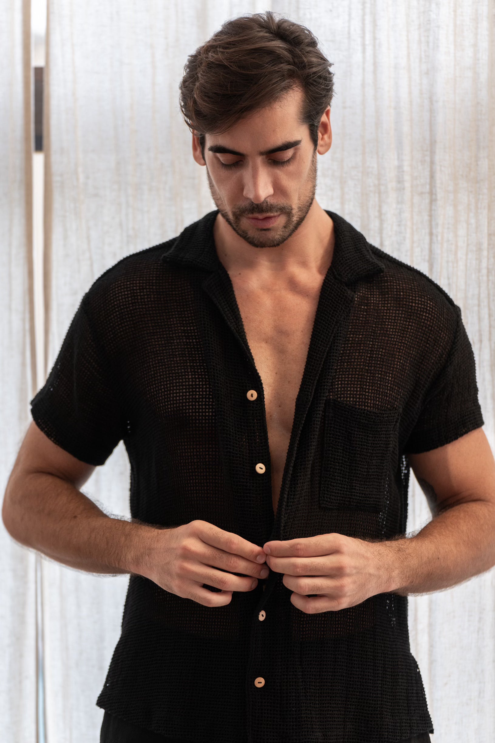 Camisa Ipanema - Negro