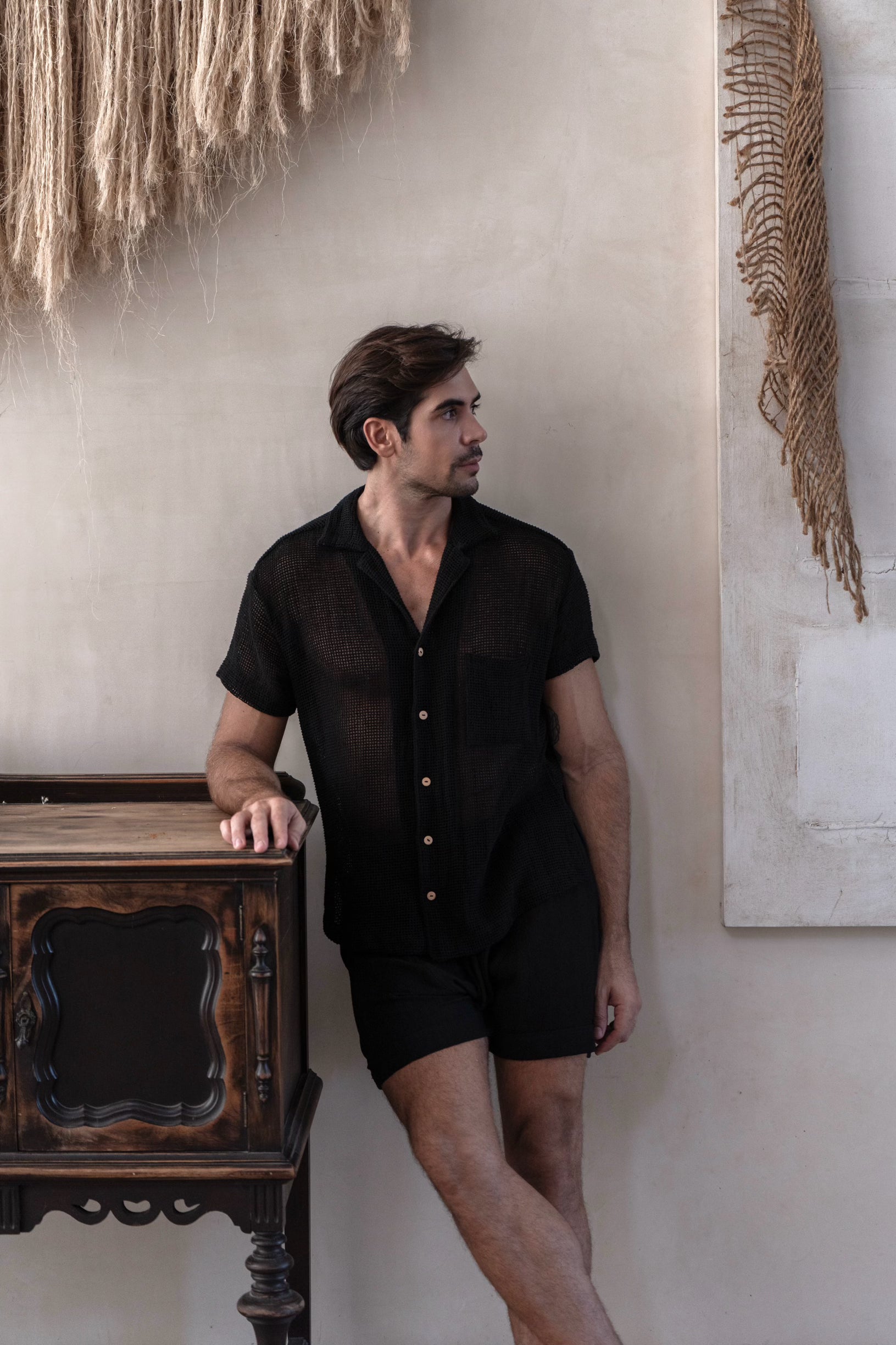 Camisa Ipanema - Negro