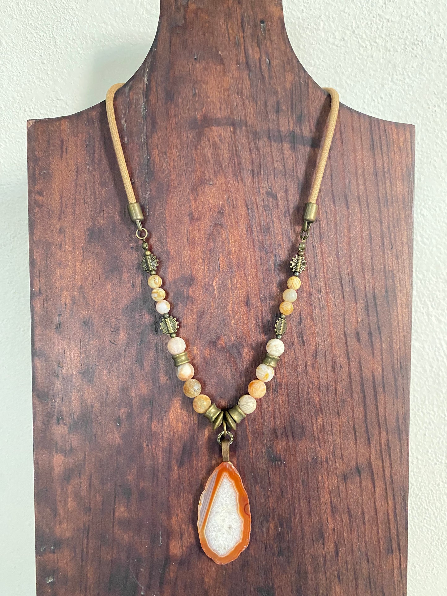 Japanese Agate Necklace