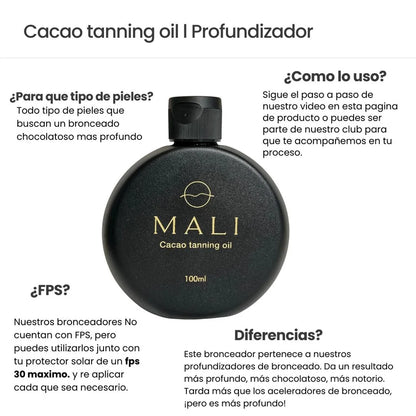 Cacao Tanning Oil