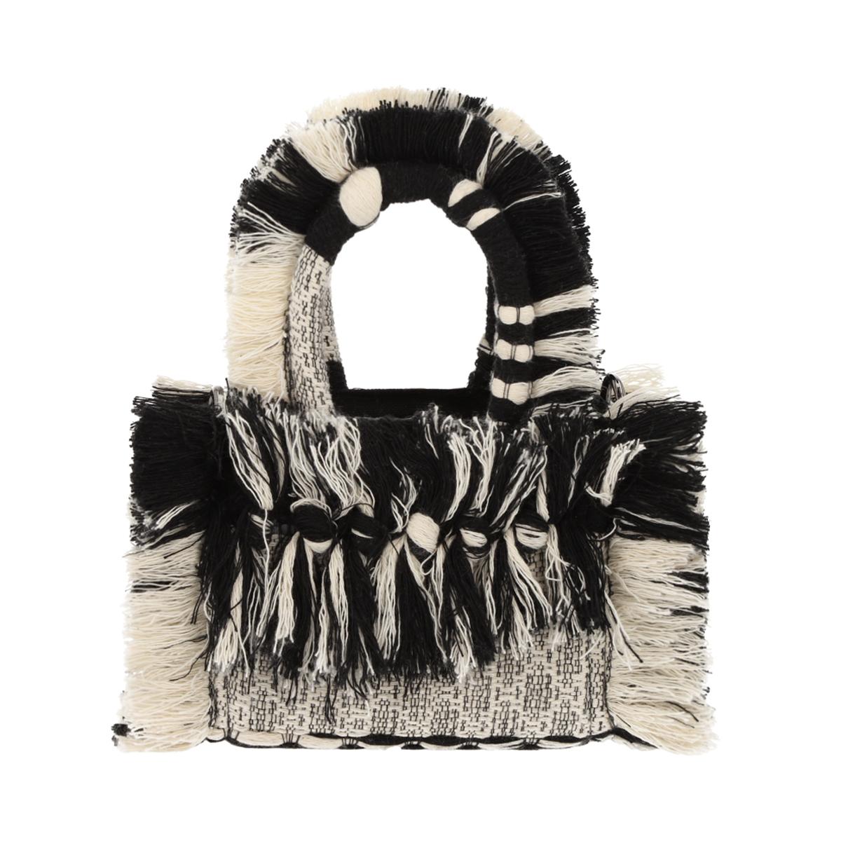 BANI Artesanal Baby Poka Zebra handbag