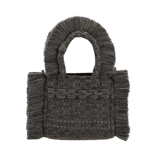 BANI Artesanal Mini Poka Grey handbag